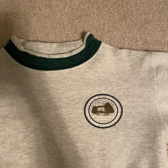 MICHIGAN STATE ELI BROAD VINTAGE PULLOVER - Picture 7 of 8